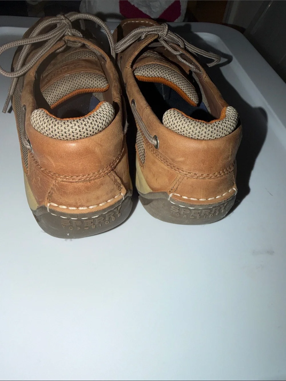Sperry Men's Tan Leather Billfish Boat Shoes